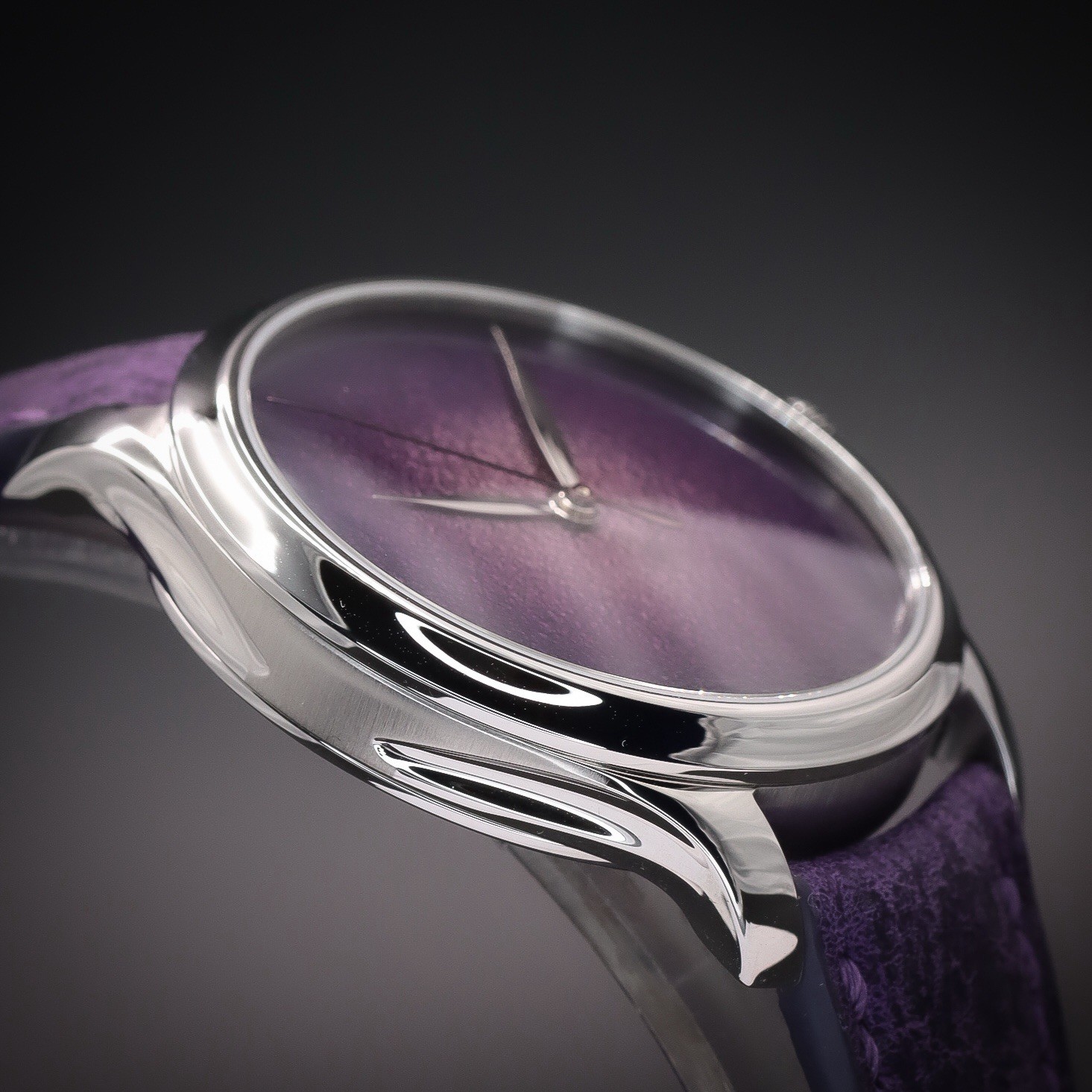 H Moser & Cie Endeavour Centre Seconds UNWORN 5/26 Concept Purple Full Set