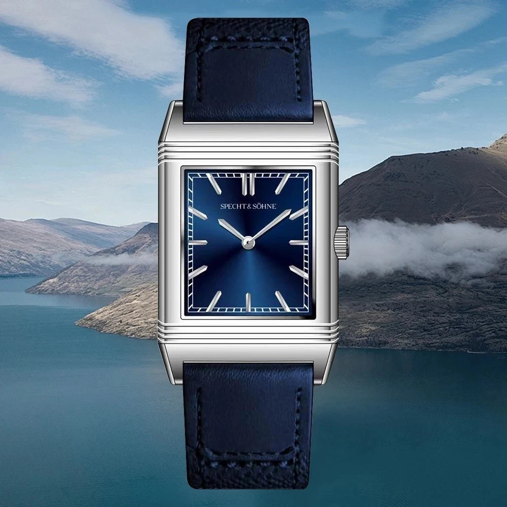 2025 New Fashion Specht & Söhne Overturn Square Watch Men’s Watches Ultrathin