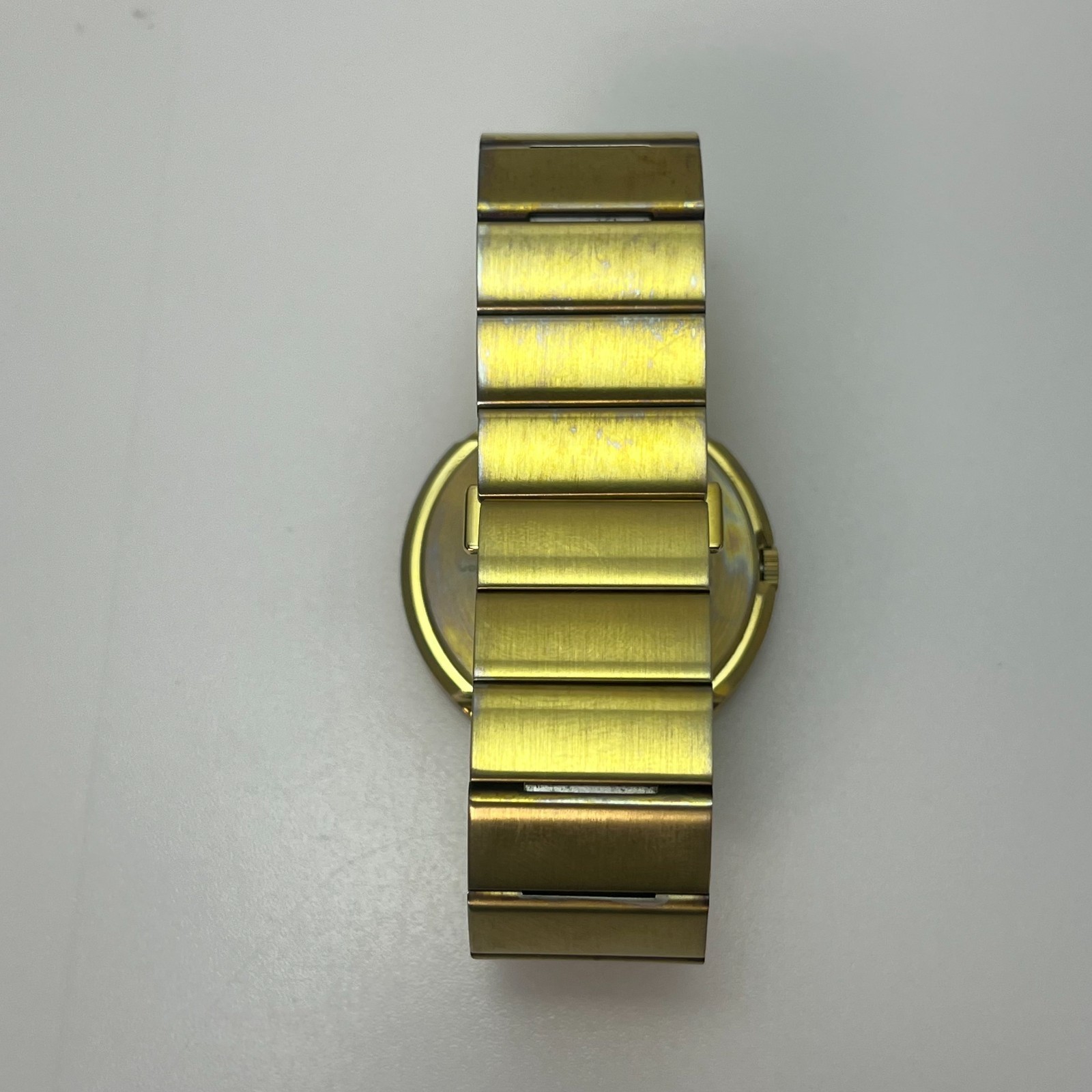 Seiko Issey Miyake TO NY0N005 Unisex Quartz Gold Stainless Steel w/BOX #164B