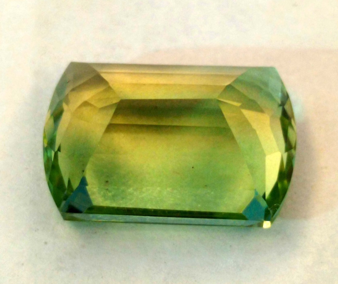 Fancy Cushion Cut Bi-Colour Tourmaline 8-10 Ct Natural Loose Gemstone RK297