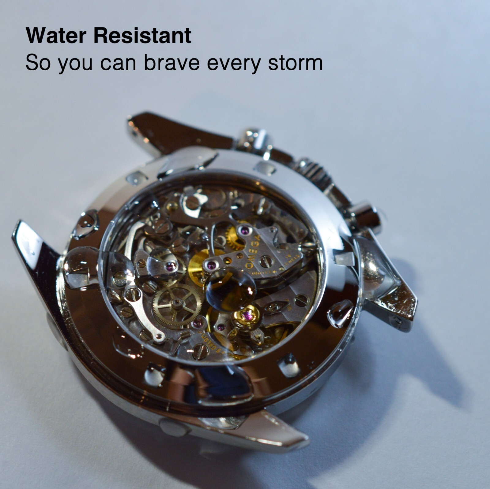 Sapphire Exhibition Caseback for the Omega Speedmaster