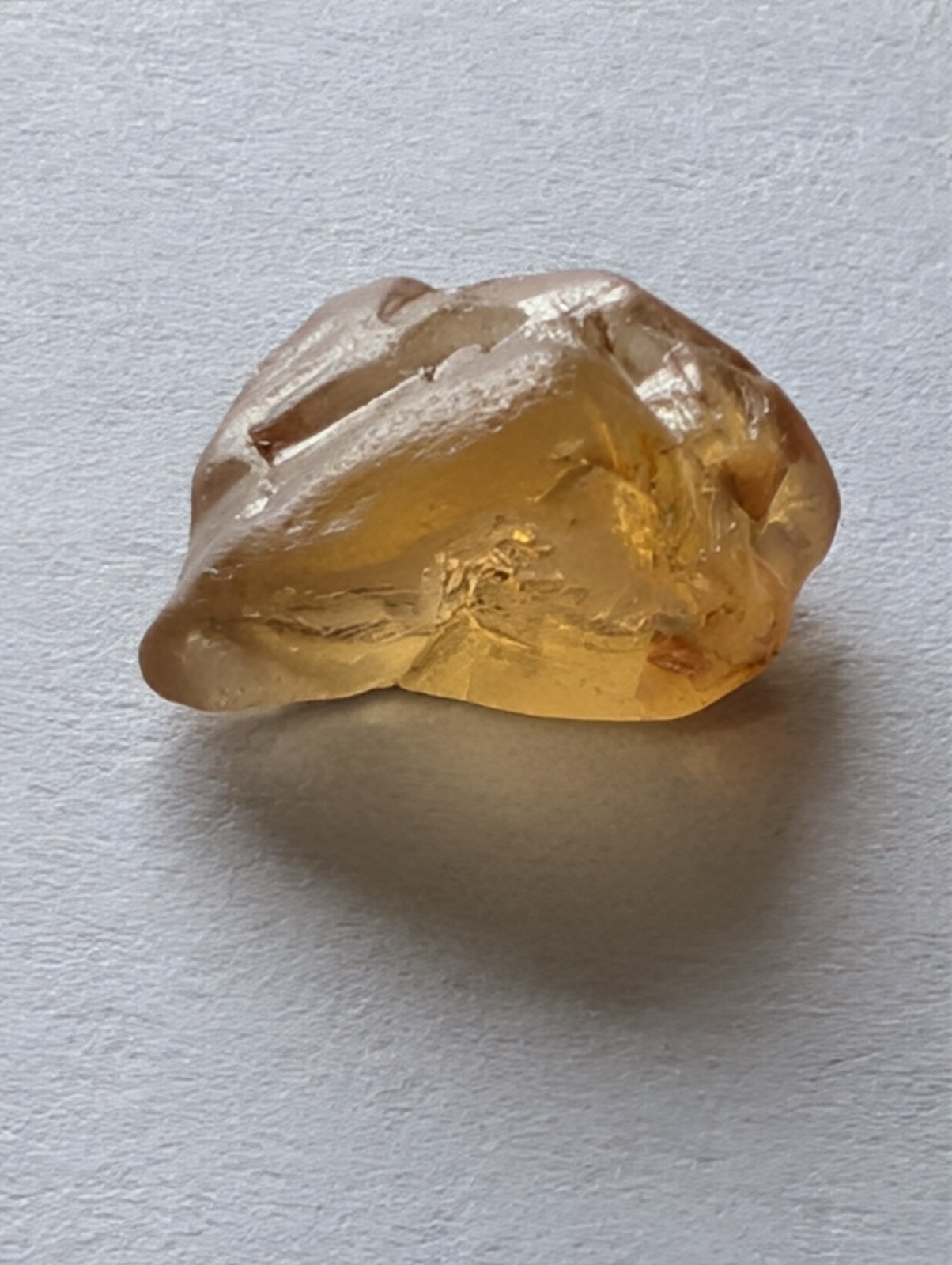 USA seller 7.36 Zircon IF flawless facet rough gemstone specimen