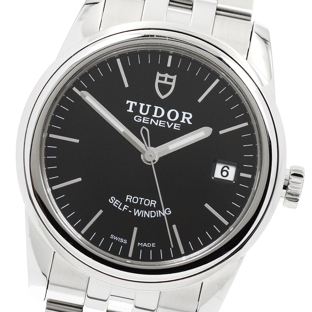 TUDOR Glamour 55000 Date black Dial Automatic Men’s Watch_951886