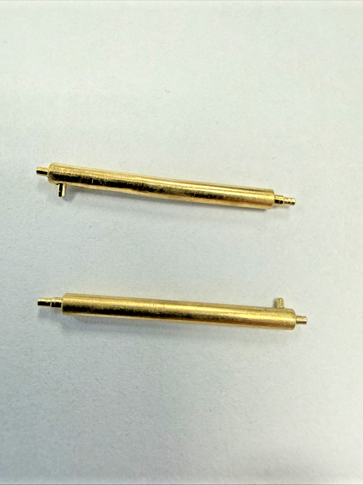 2 Patek Philippe 18k Gold Vintage Spring Bars 22.4mm/19.2mm item # e12126