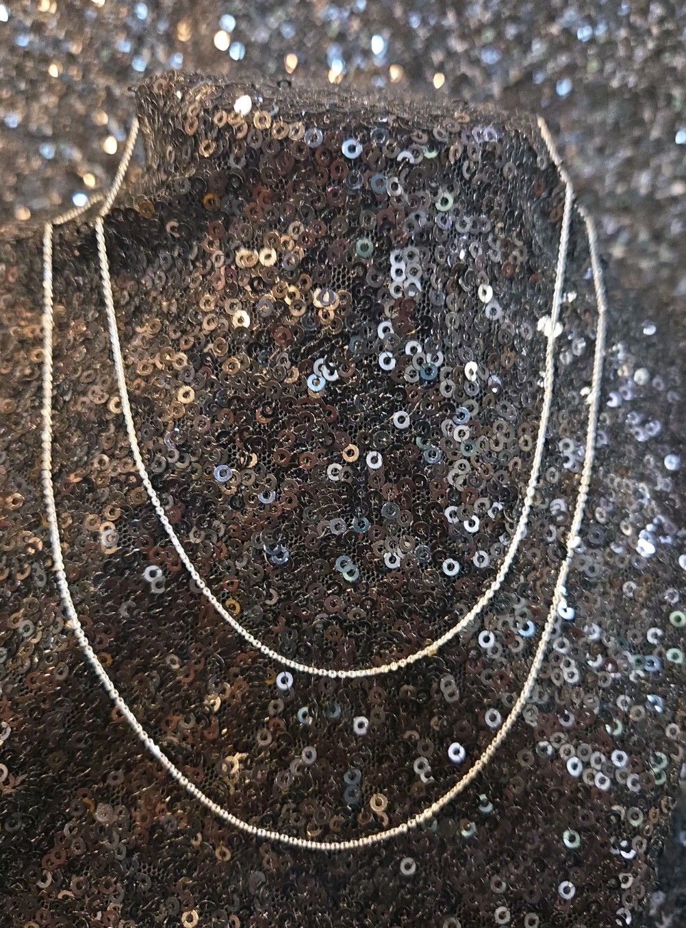 2 New Real Solid Sterling 925 Silver Necklace Chain 18″ Unisex Adult Child Gift