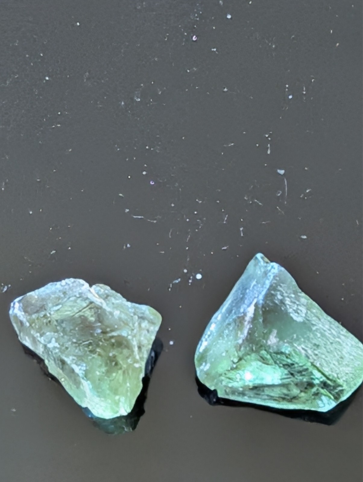 USA Seller 10.00 ct Cut to IF Rutilated peridot rutile facet rough gemstone