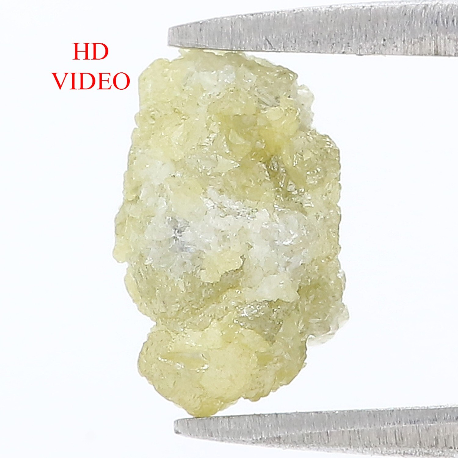 2.75 CT Natural Loose Rough Diamond 10.30 MM Yellow Grey Color Diamond NQ2581