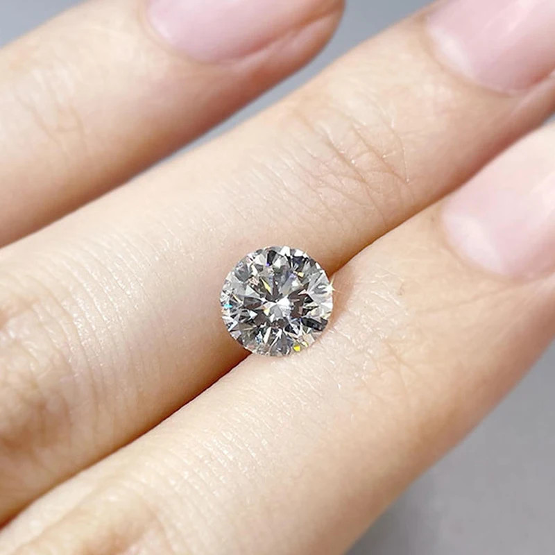 Wholesale IGI Round Cut 0.3-5ct Lab Grown Diamond D Color VVS1 for Fine Jewelry