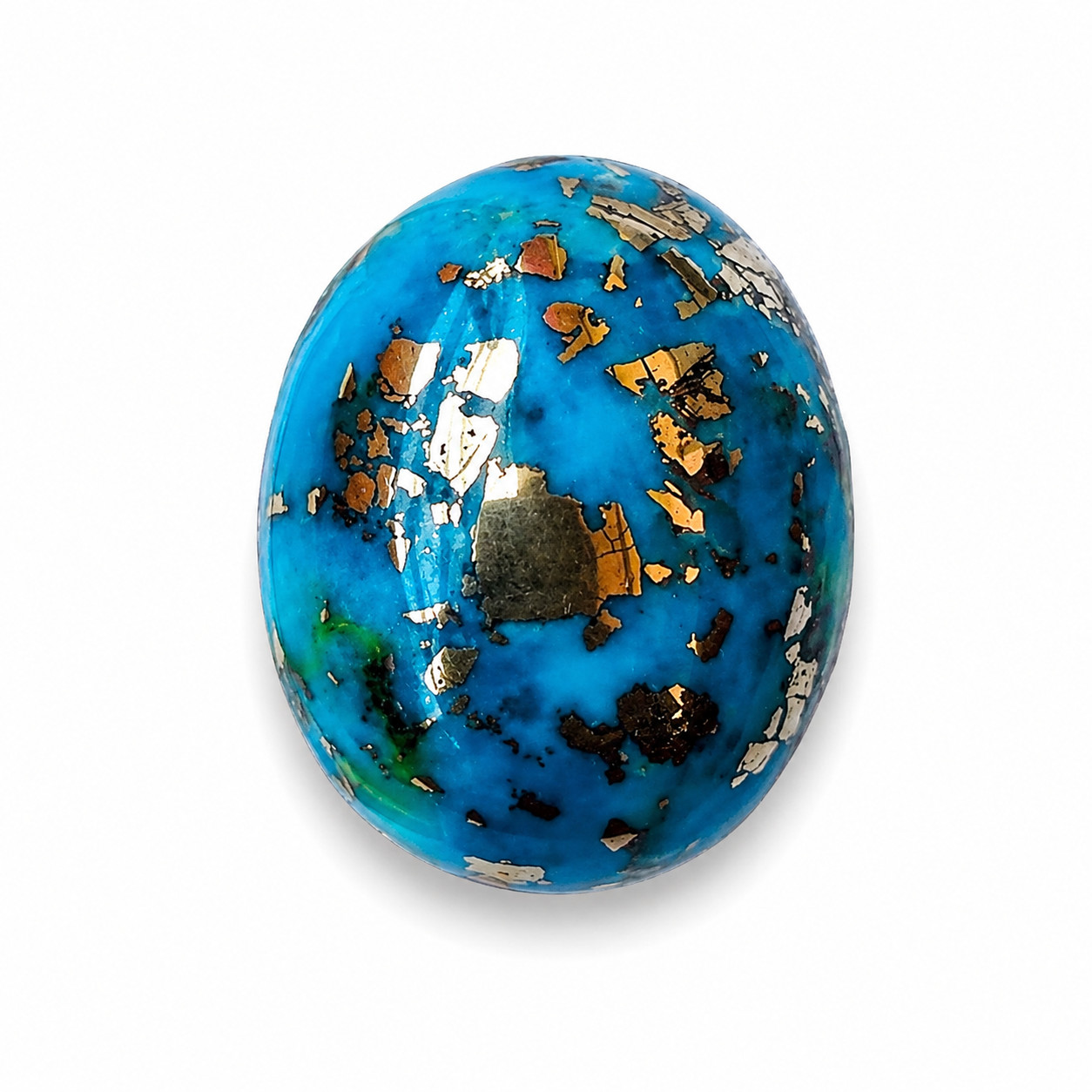 10 Ratti 9.40 Carat Natural Lab Certified Irani Firoza Turquoise Gem Stone Loose
