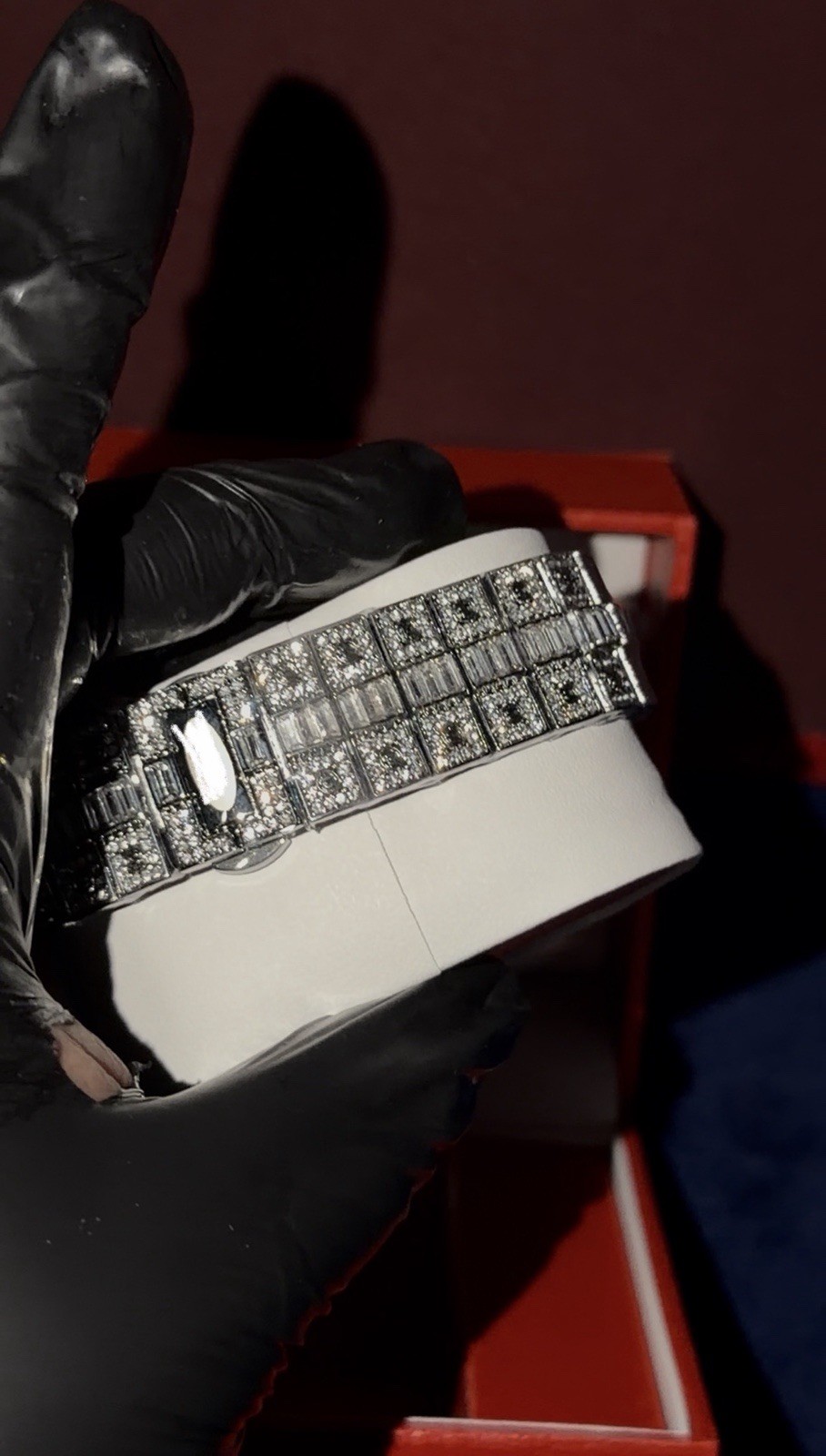 High Quality Iced Out Watch, Fully Functional, Great Quality Stainless Steel