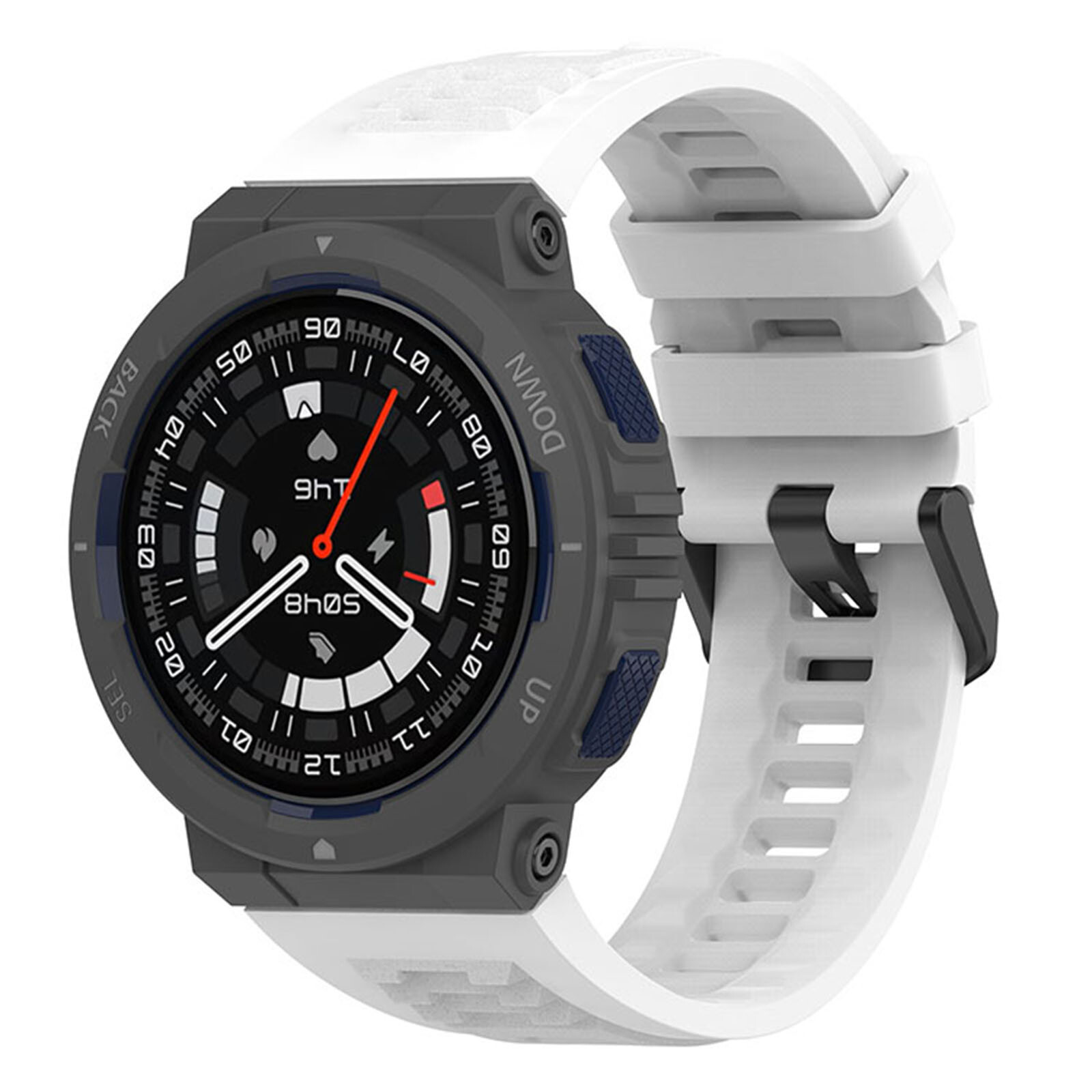 Multi-color Optional Silicone Watch Strap Part For Amazfit Active Edge（A2212）