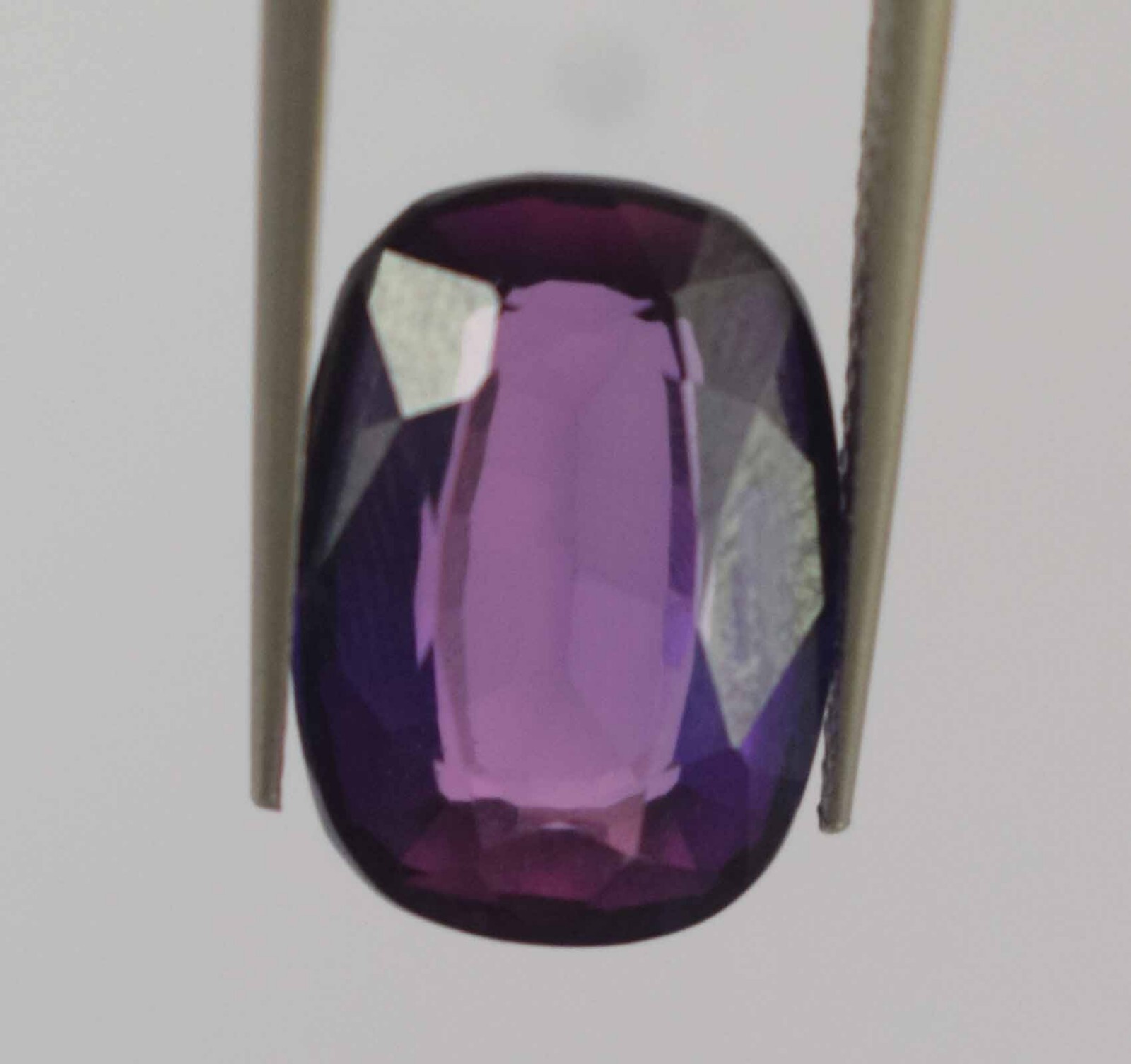Purple Blue Boysenberry Sapphire 9.75 Ct Cushion Natural Gems Certified C5331