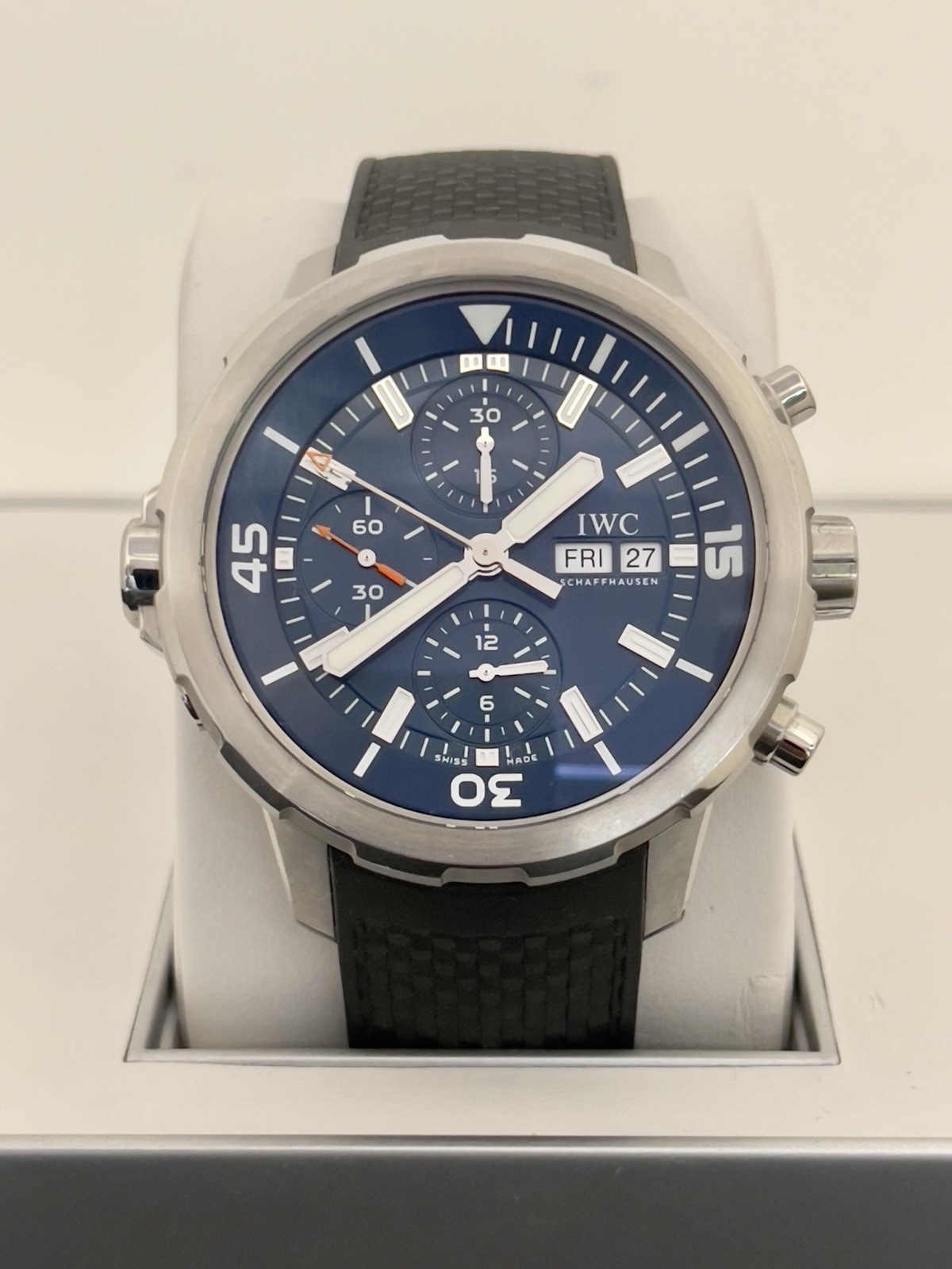 IWC Aquatimer Chronograph Expedition Jacques-Yves Cousteau Watch IW3768-05