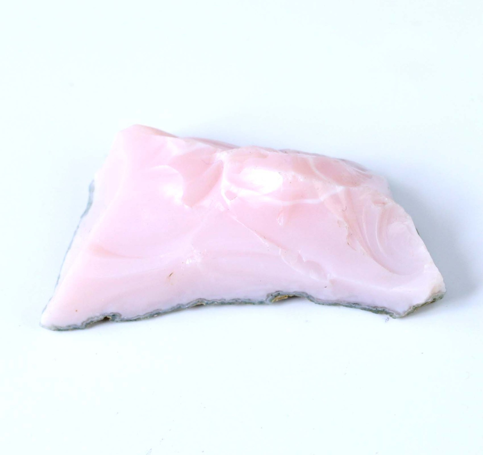 58.85 Ct Natural Peru Pink Opal Gemstone Certified Rough T33029 Fathers Day Gift