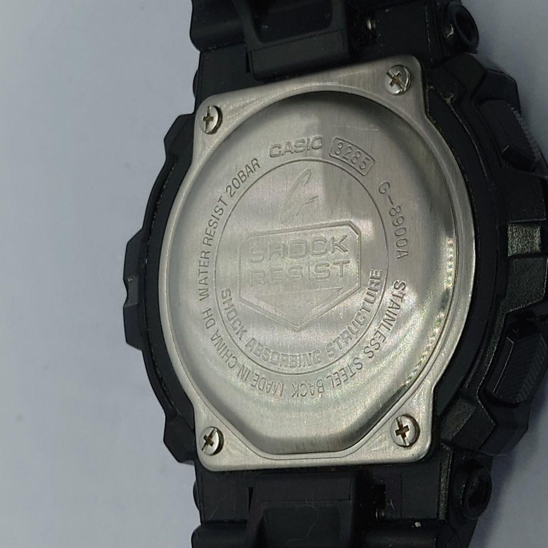 CASIO G-SHOCK G-8900A-1JF Digital Wristwatch Black / Blue Used