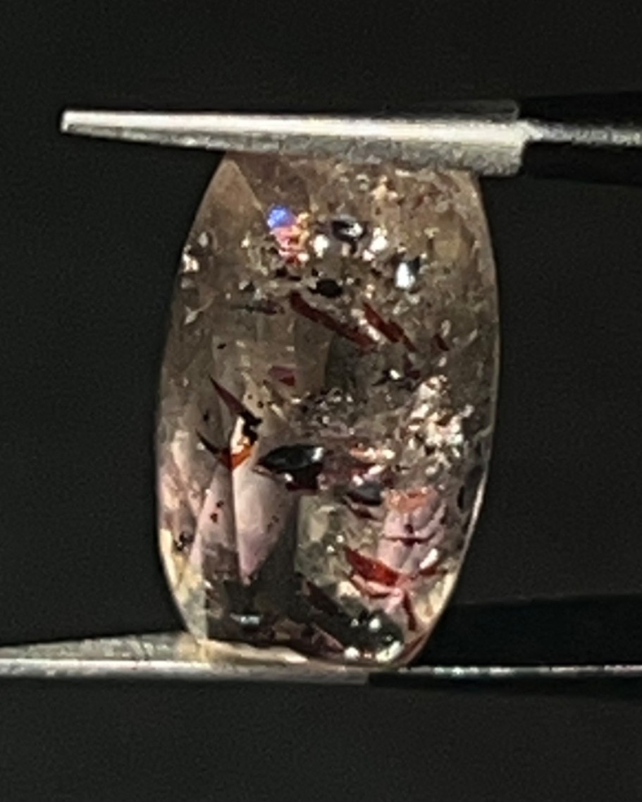 IPAS-1 Natural Lepidocrocite 3.35ct 15x7x5mm Rectangular Cushion Cut