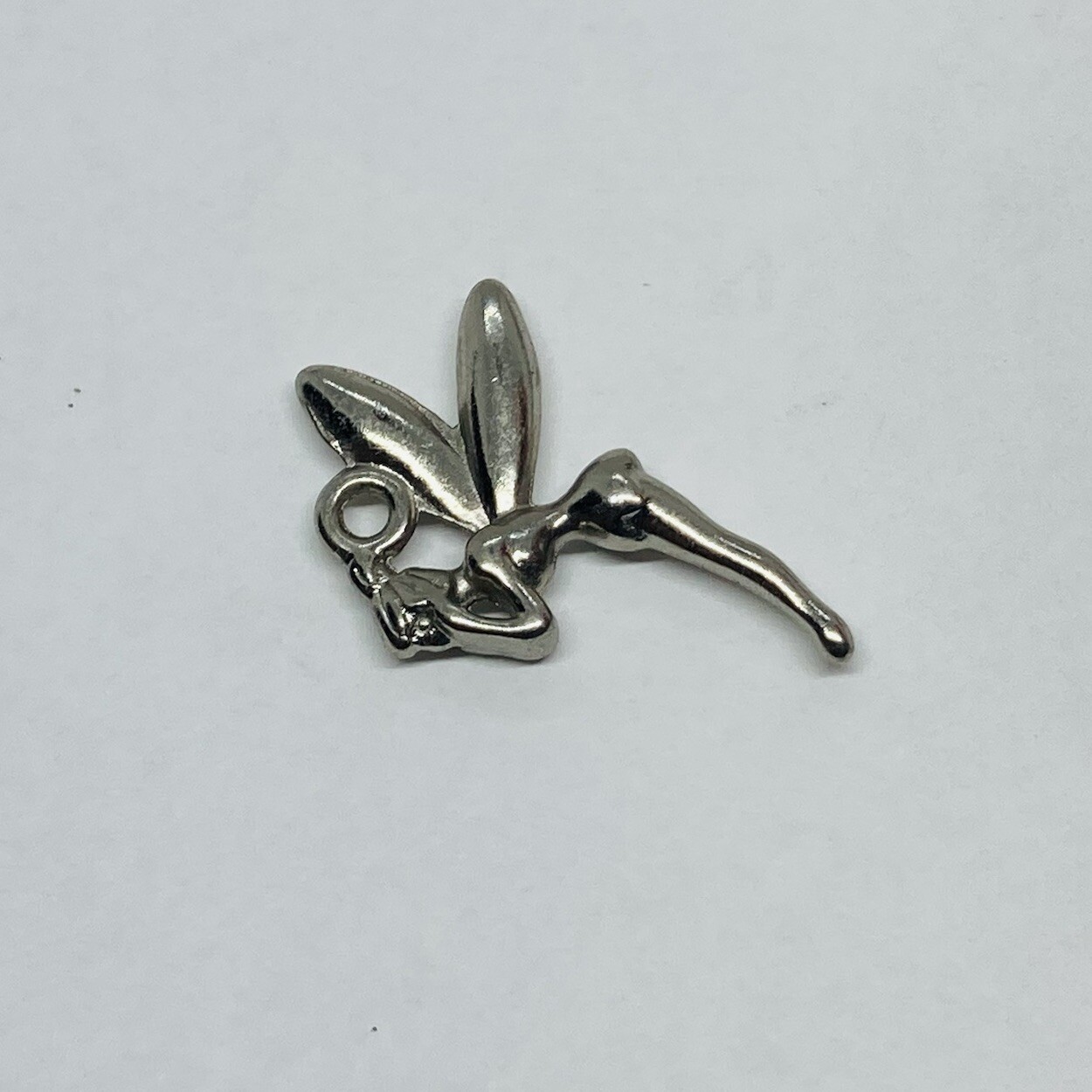 Vintage Metal Flying Fairy Pendant Charm Art Decor 1