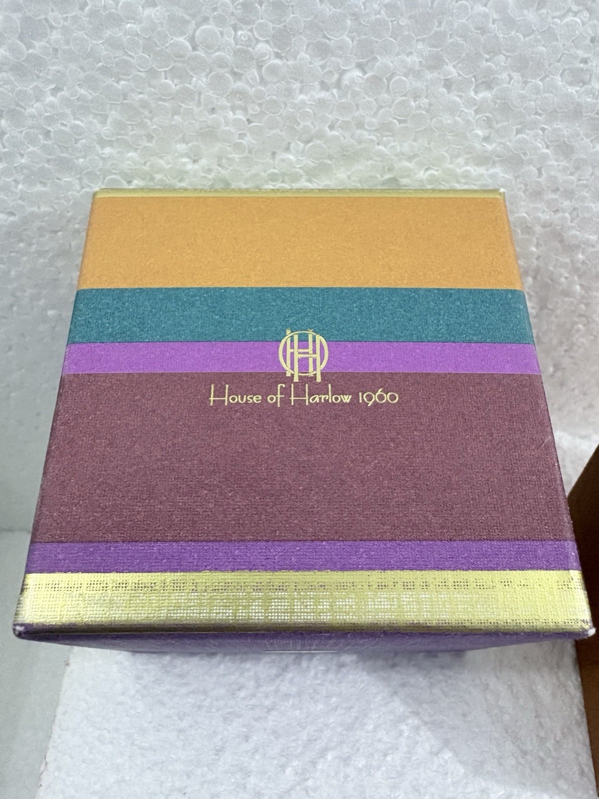 House Of Harlow 1960 gold-toned, square-shaped hoop earrings latch-back closure
