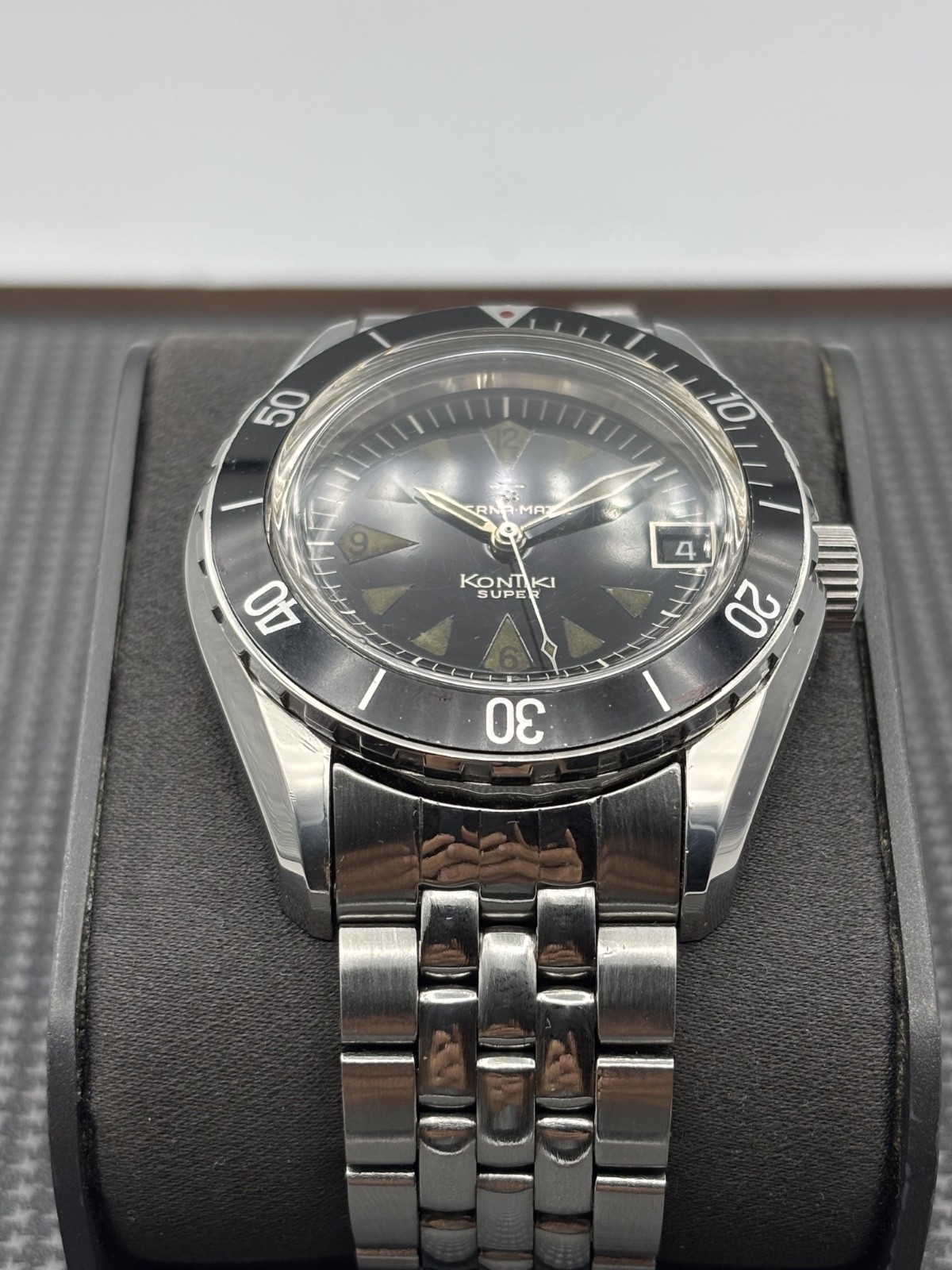 *ULTRA RARE FULL SET* Eterna-Matic KonTiki Super 130 FTP-3 Gay Freres bracelet
