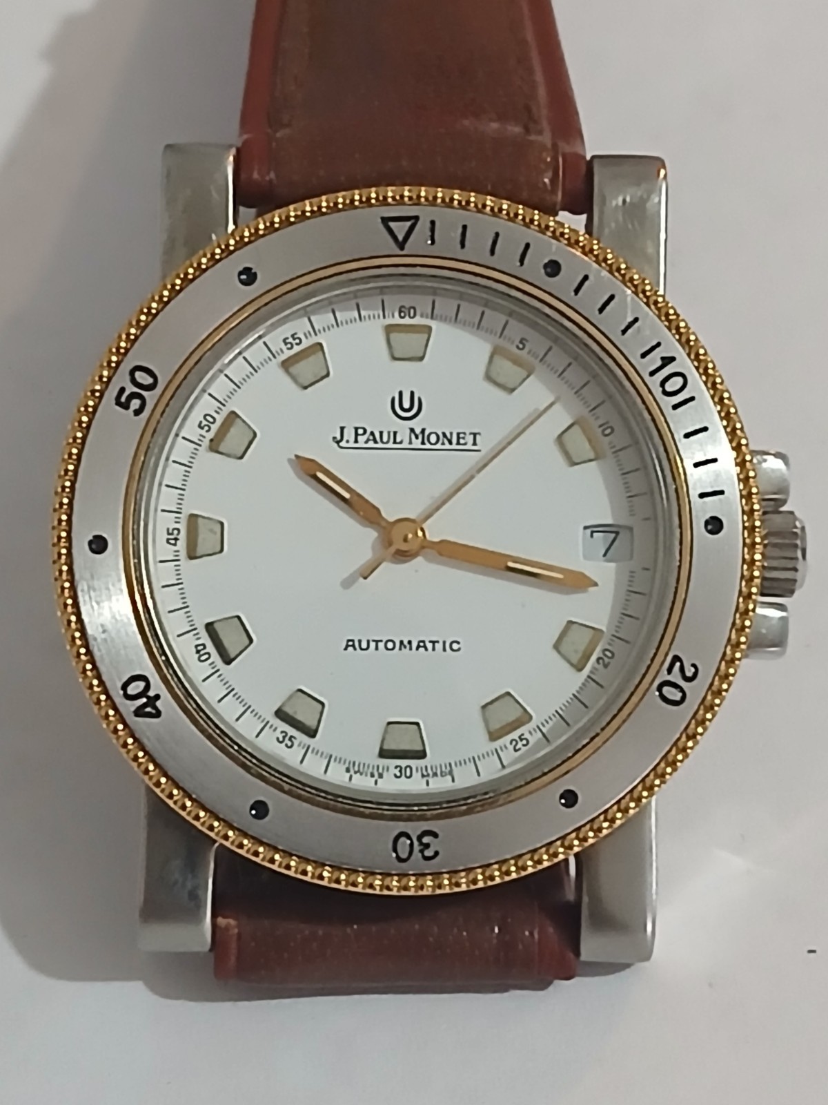 Vintage J. Paul Monet Eta 2824-2 Automatic Wrist Watch