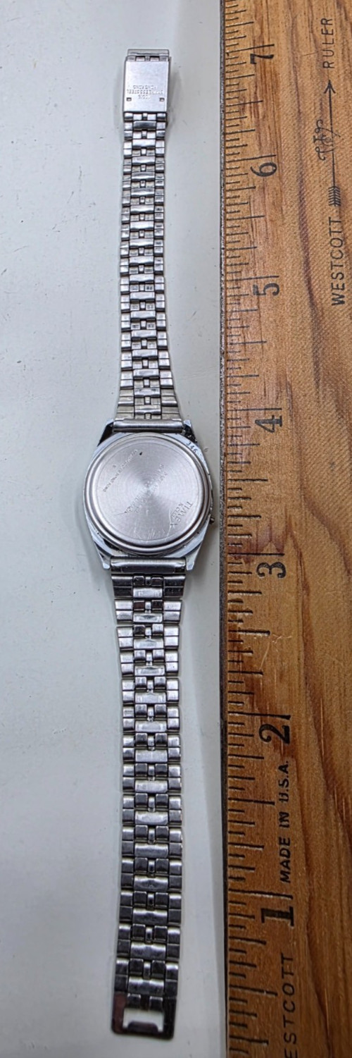 Vintage 1976 Timex SSQ Digital LCD Watch K-Cell 346 Tested Working Runs Great