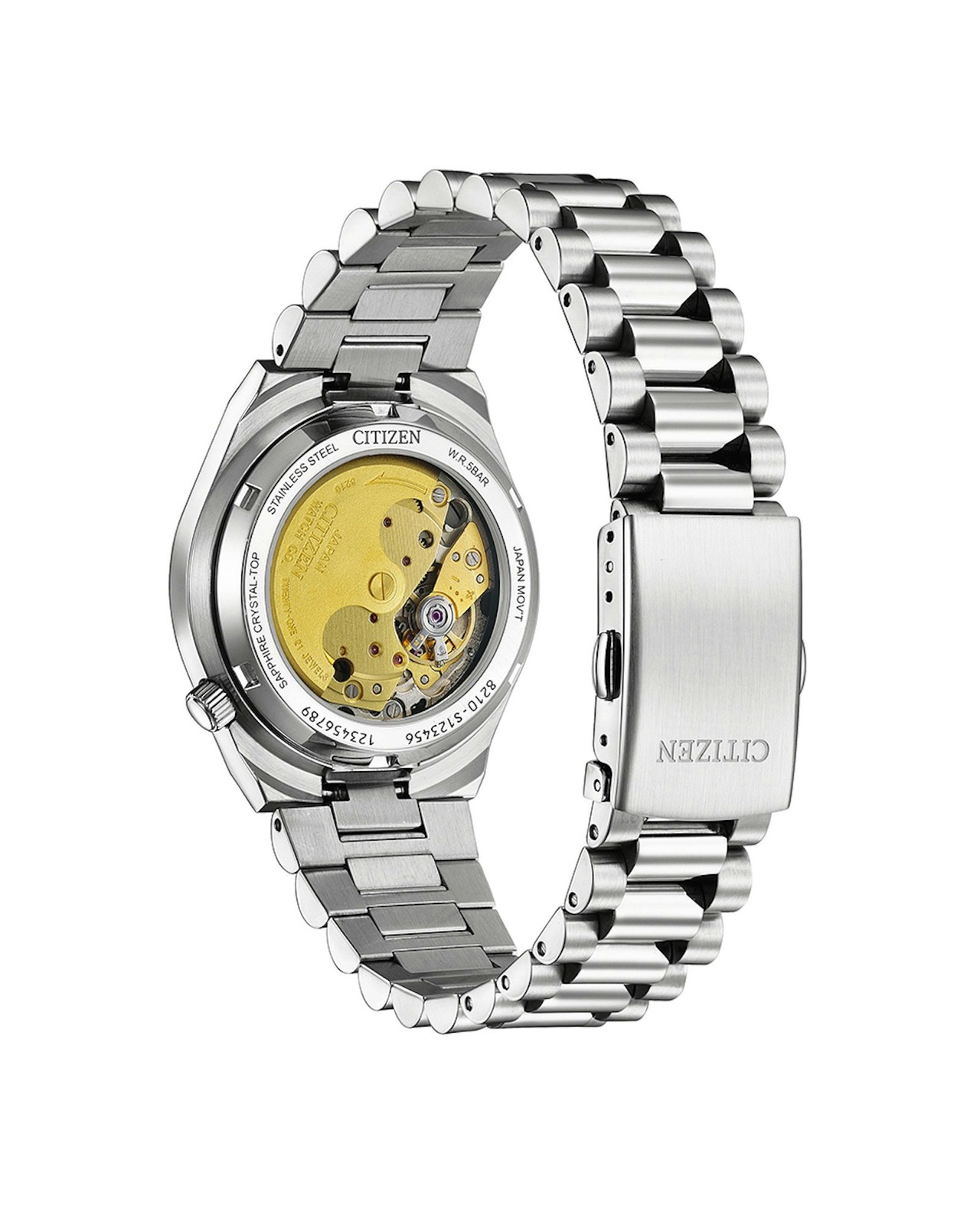 Citizen Tsuyosa NJ0200-50L Automatic Sapphire Ice Blue Dial Stainless Steel