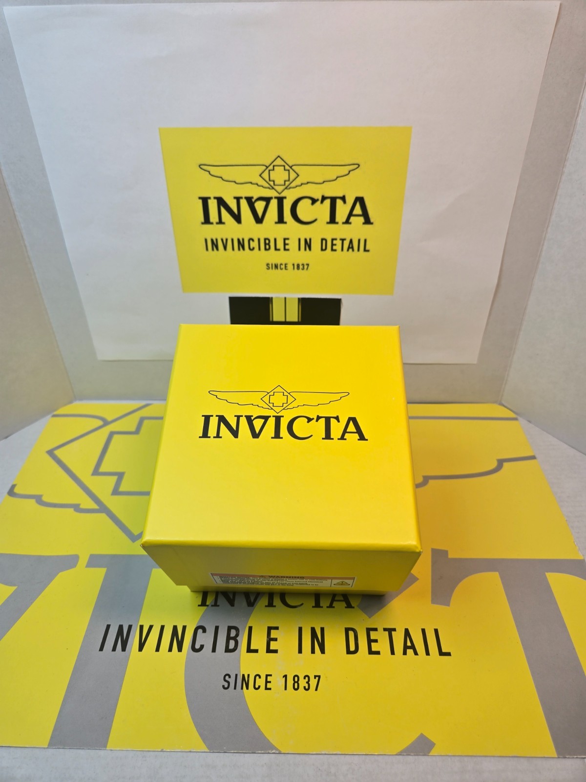 Invicta Coalition Forces Spline Mens Watch 50mm Black w/ Red Iridescent Dial NEW