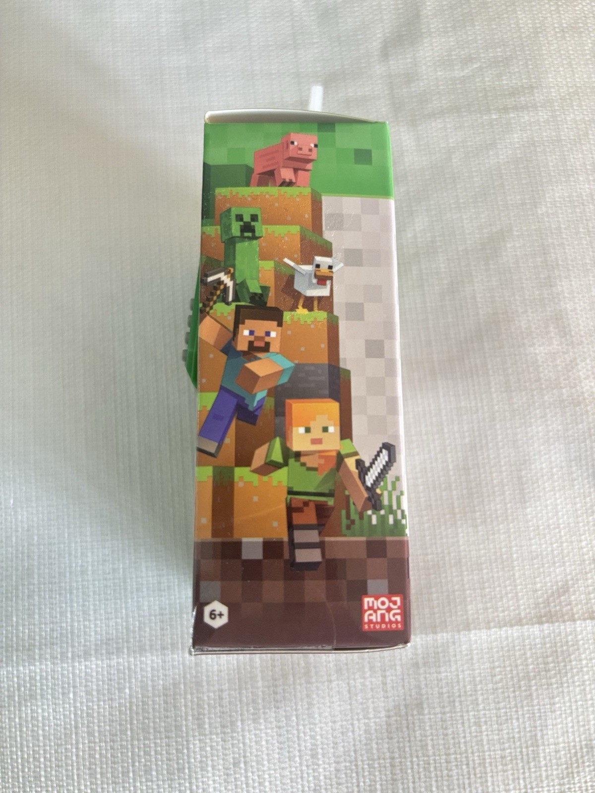 Minecraft Unisex Child Watch with Plastic Strap Color Green (MIN4177WM)