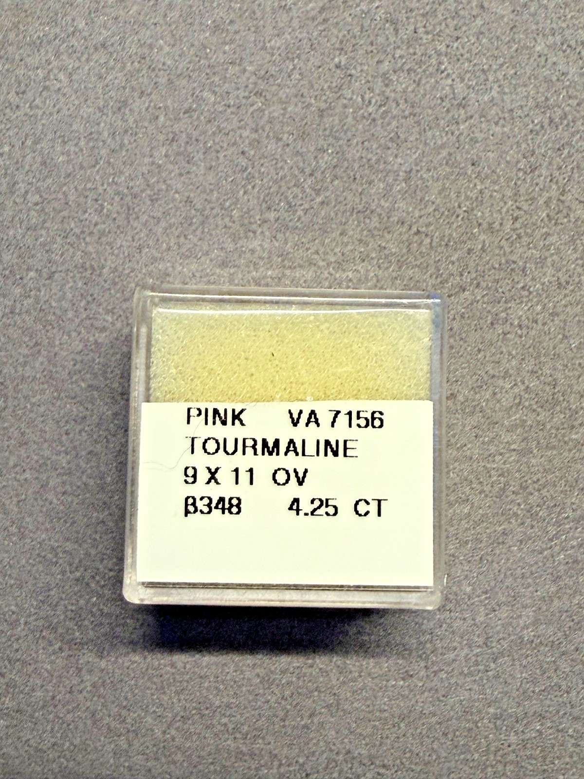 💎 4.15ct 10.9mm x 8.8mm Oval Cut Natural Pink Tourmaline – Loose Gemstone