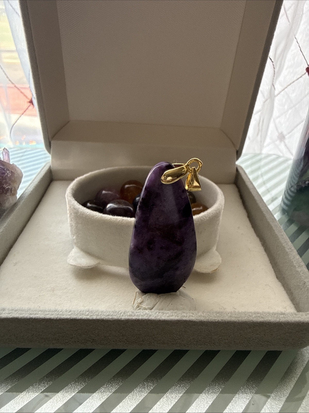 sugilite pendant
