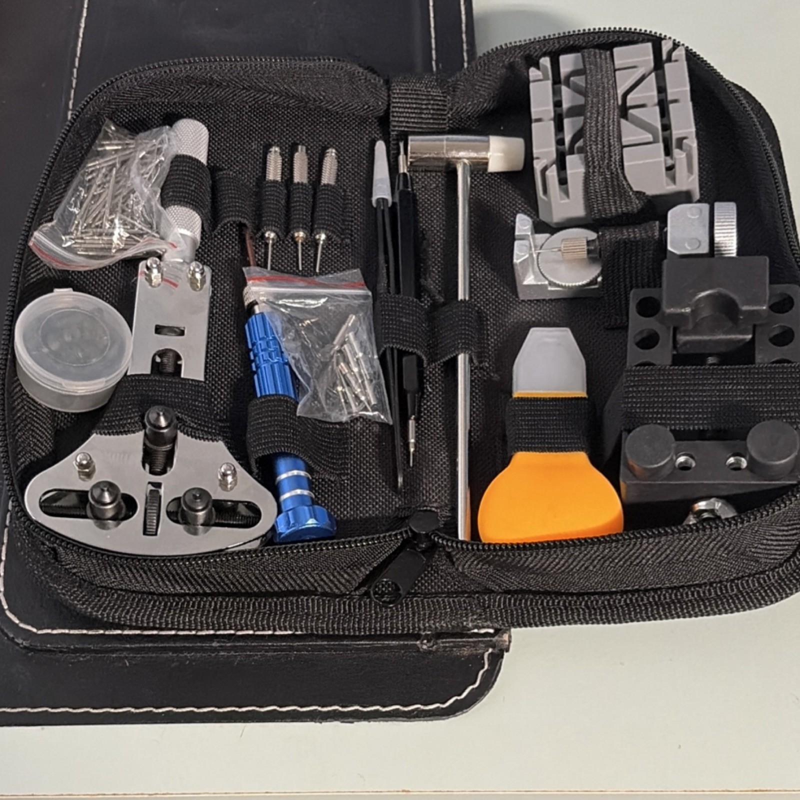 Eventronic Watch Repair Kit with Tools, Pins, Screwdrivers, Band Removers, Case