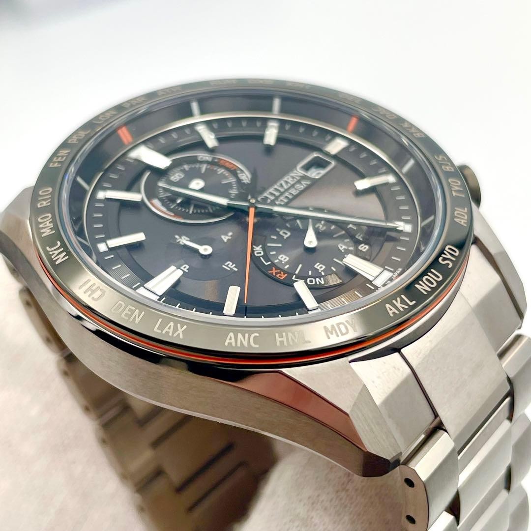 condition CITIZEN ATTESA Titanium AT8189 61E