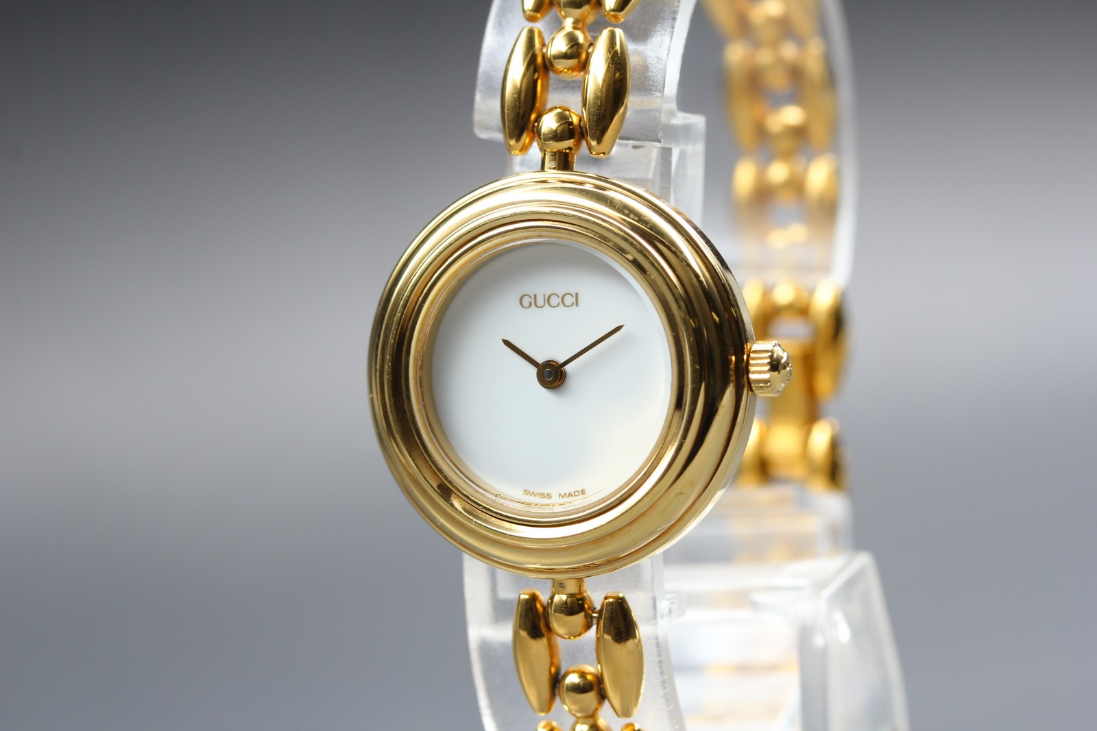 [Near MINT] Boxed GUCCI 11/12.2 Change Bezel 6 Colors Women’s Quartz Watch JAPAN