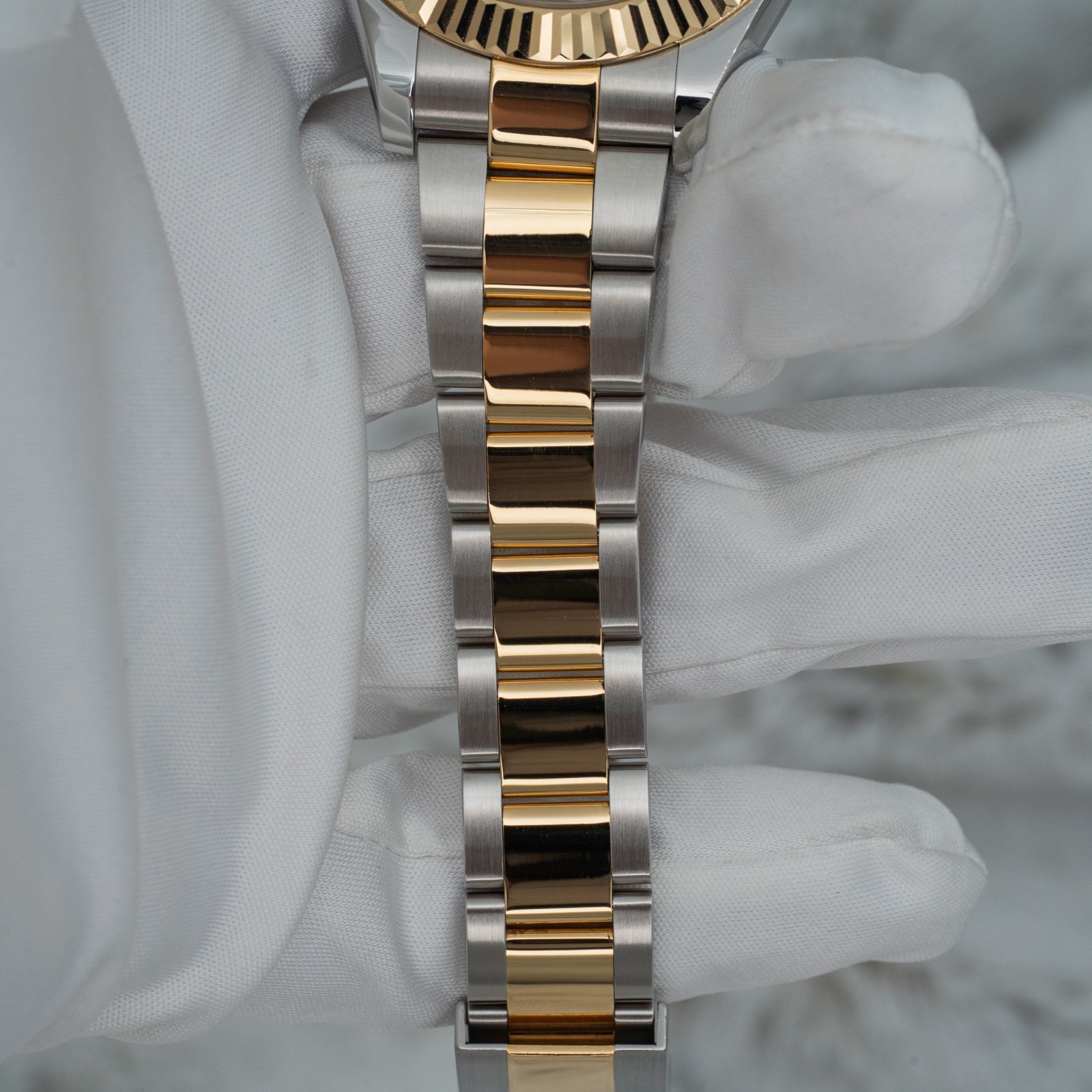 2014 Rolex Datejust 116333 41mm Wimbledon Dial Two Tone Yellow Gold/Steel B+P