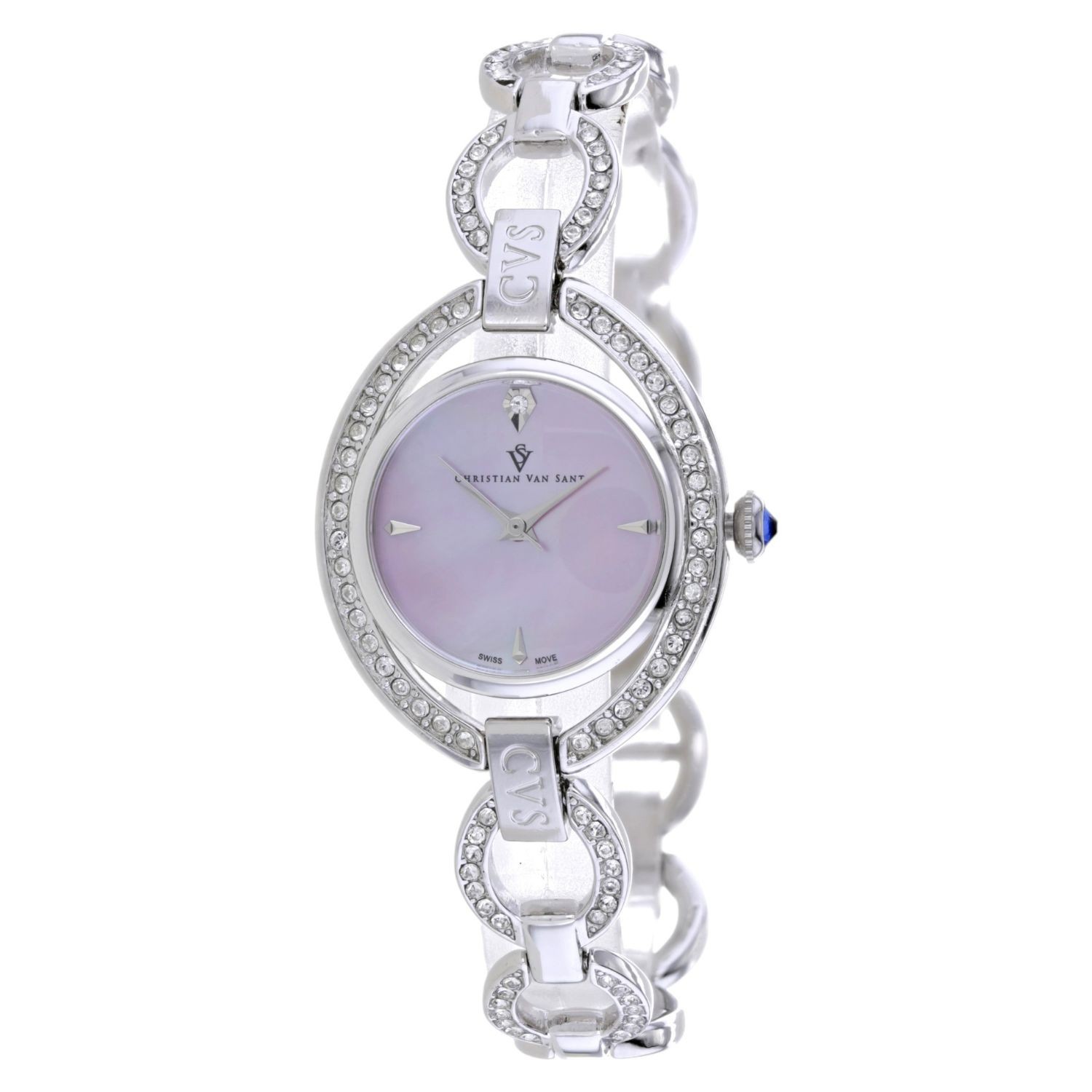 Christian Van Sant Women’s Stella Pink Dial Watch – CV2931