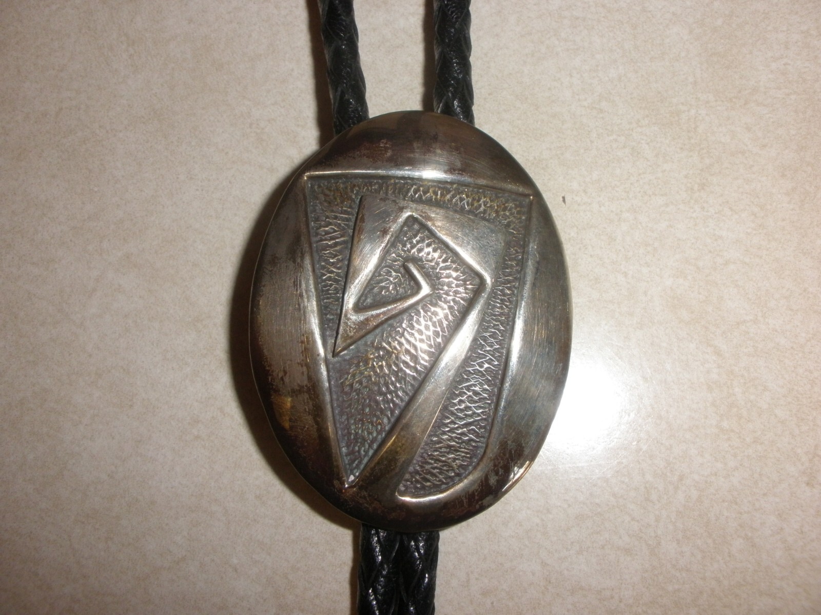 N A Sterling Silver Bolo Tie
