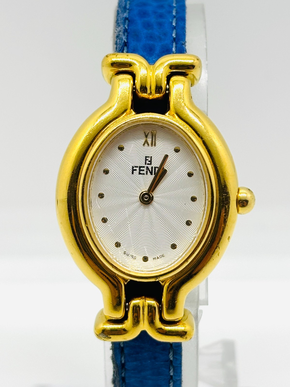 [Near MINT] Fendi 640L Chameleon Change 5 Color Belts Watch Quarts w/Case