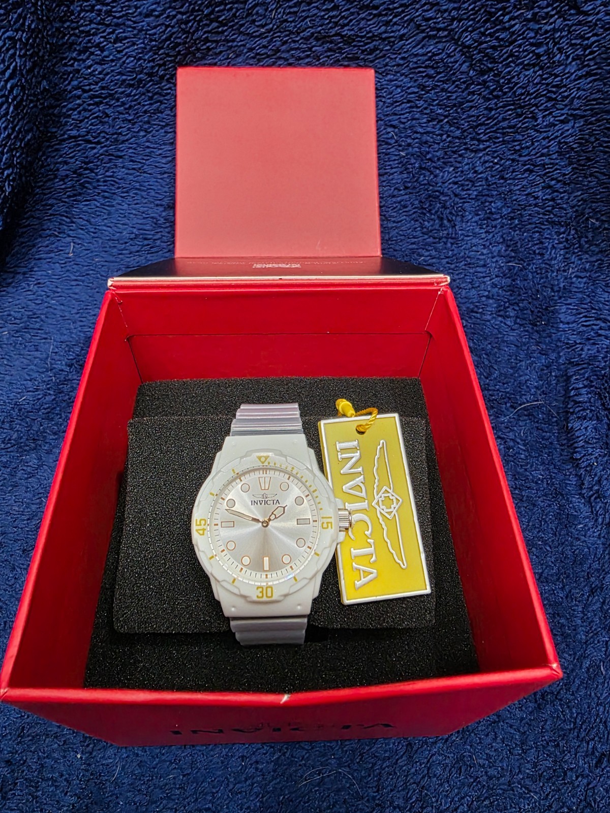 Invicta Celestial Cloud Women’s Watch 35mm Transparent White 49204 New Box