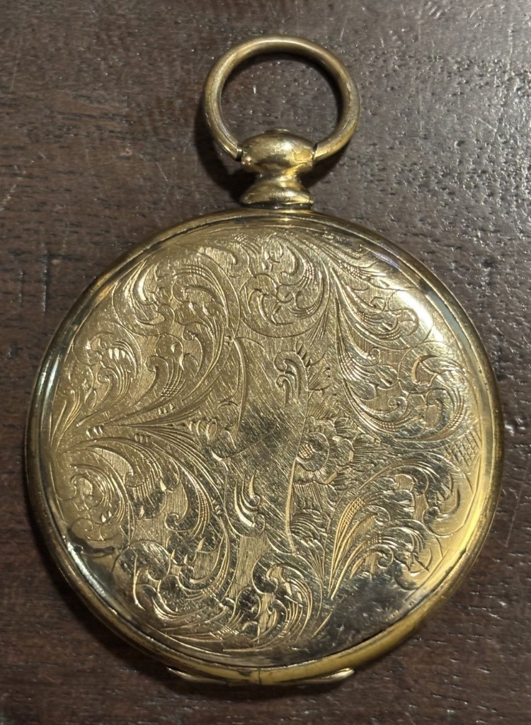 Antique Victorian Daguerreotype Ambrotype Locket NYC Ritch Family Portrait Case