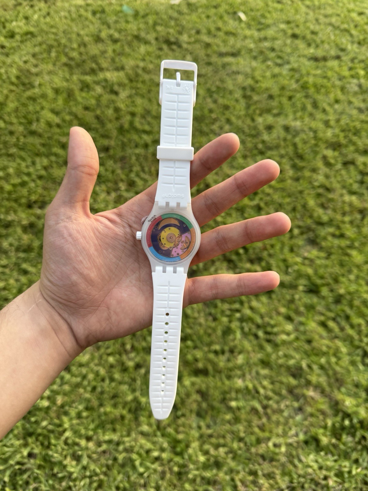 NEW🚨 Swatch SISTEM WHITE SUTW400 Automatic Sistem51 42mm Swiss Watch