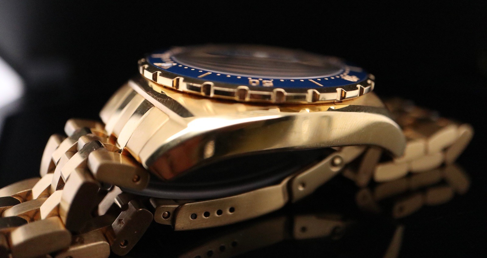 Authentic Adina Amphibian Automatic Gold Plated 42mm Wristwatch CT114 G6XB Boxed