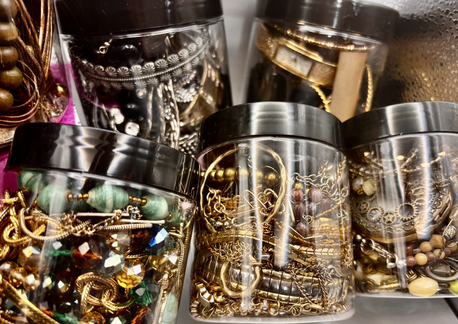 Mystery Jewelry Jar- All Wearable – No Junk Curation Available 4 Sizes