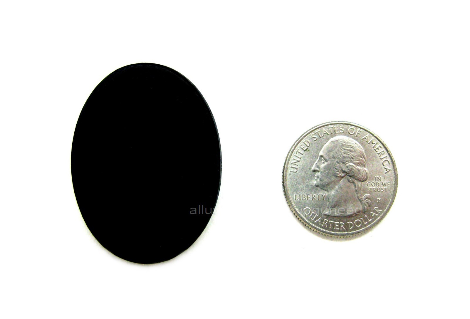 4 IVORY color Three Dancing GRACES on BLACK 40mm x 30mm Costume Jewelry Cameos