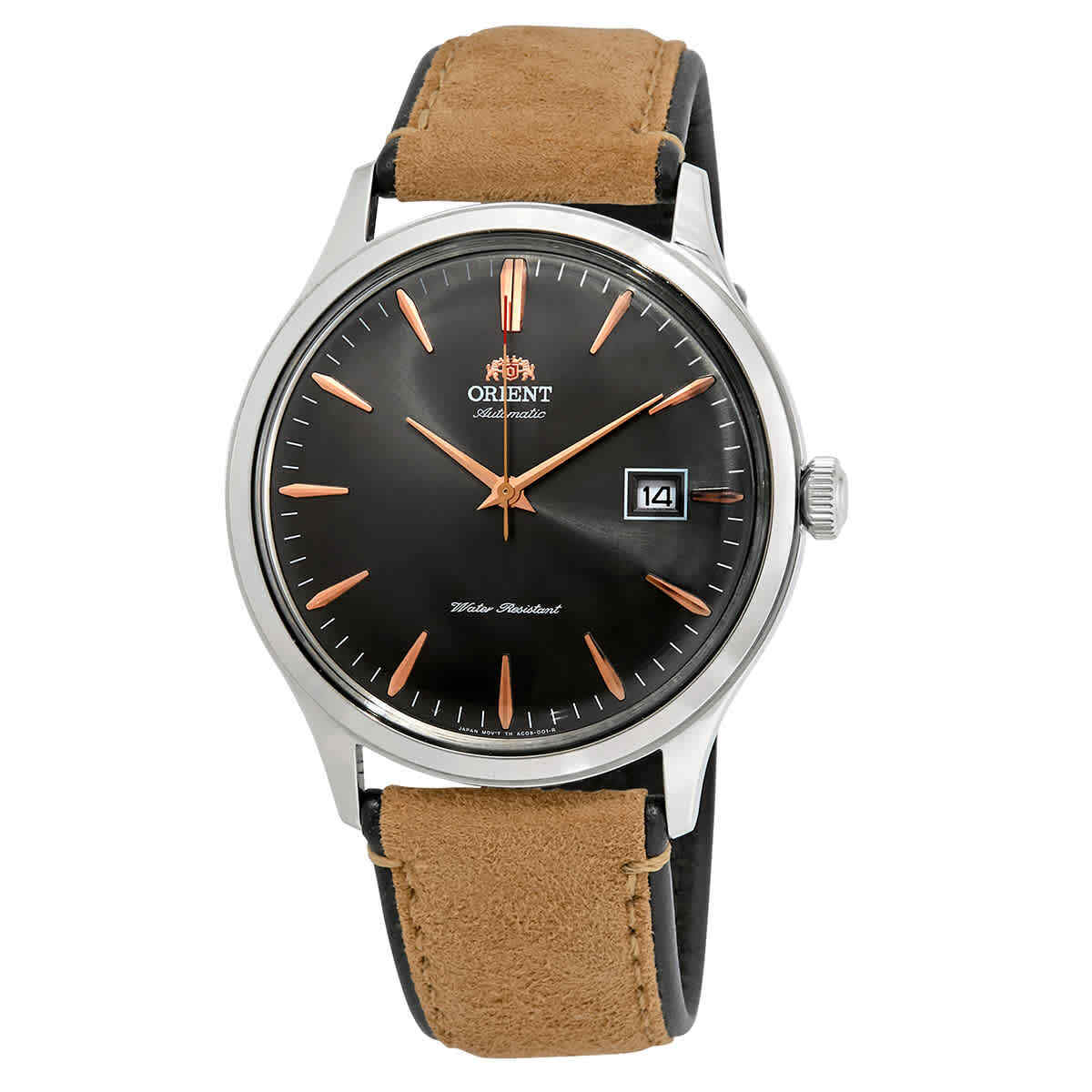 Orient Bambino Version 4 Automatic Grey Dial Men’s Watch FAC08003A0