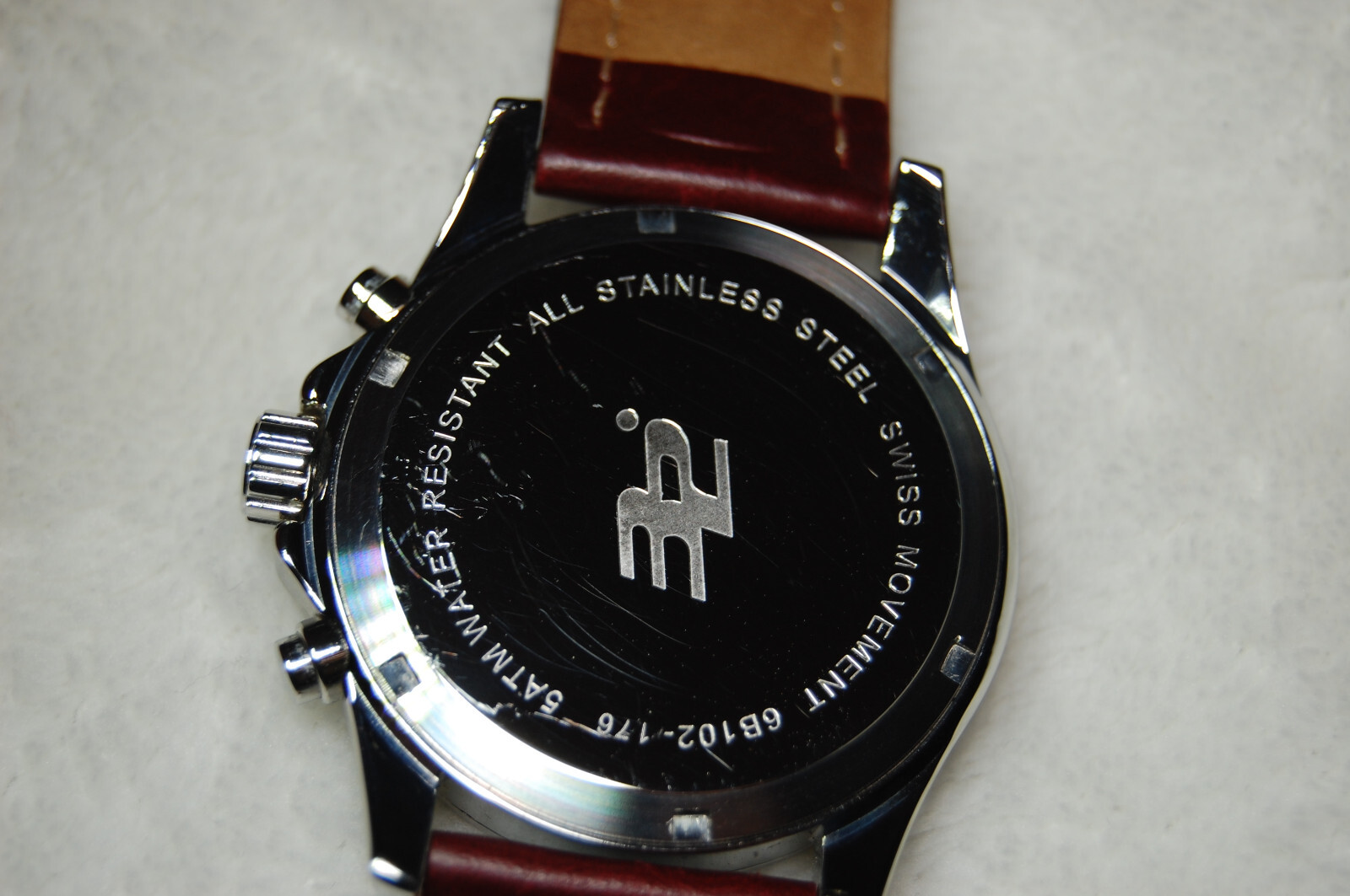 32 Degrees Altitude Watch 42mm Swiss Made ISA Movement Sport Chronograph