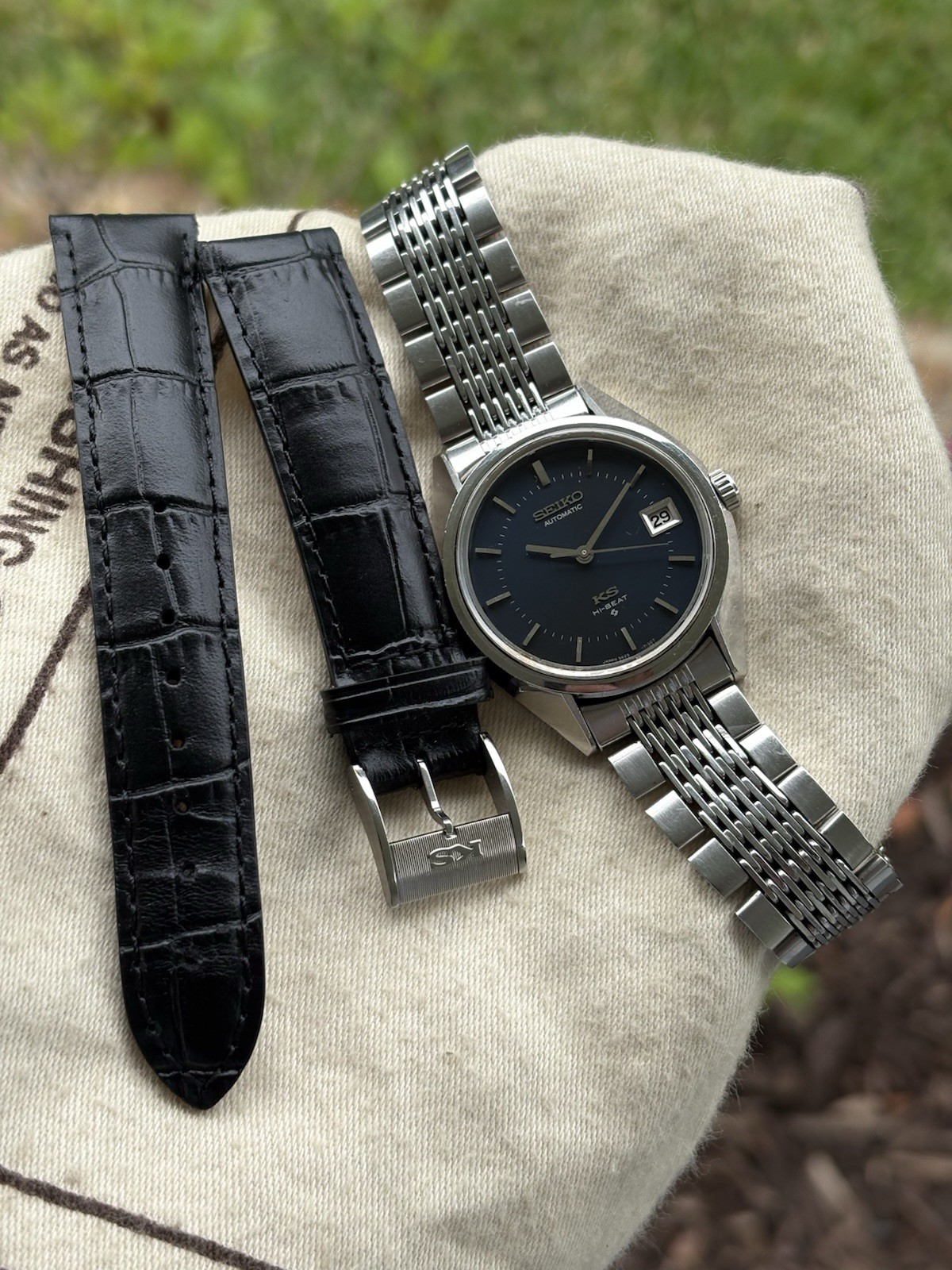 King Seiko 5625-7110 Hi-Beat | Original Blue Dial | Serviced 2025 | Vintage 1972