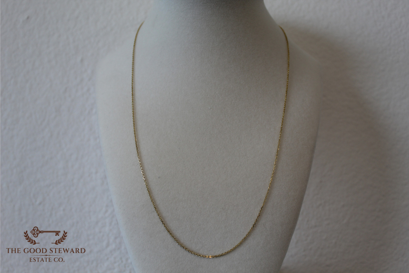 14k Gold Cable Link Chain 20”