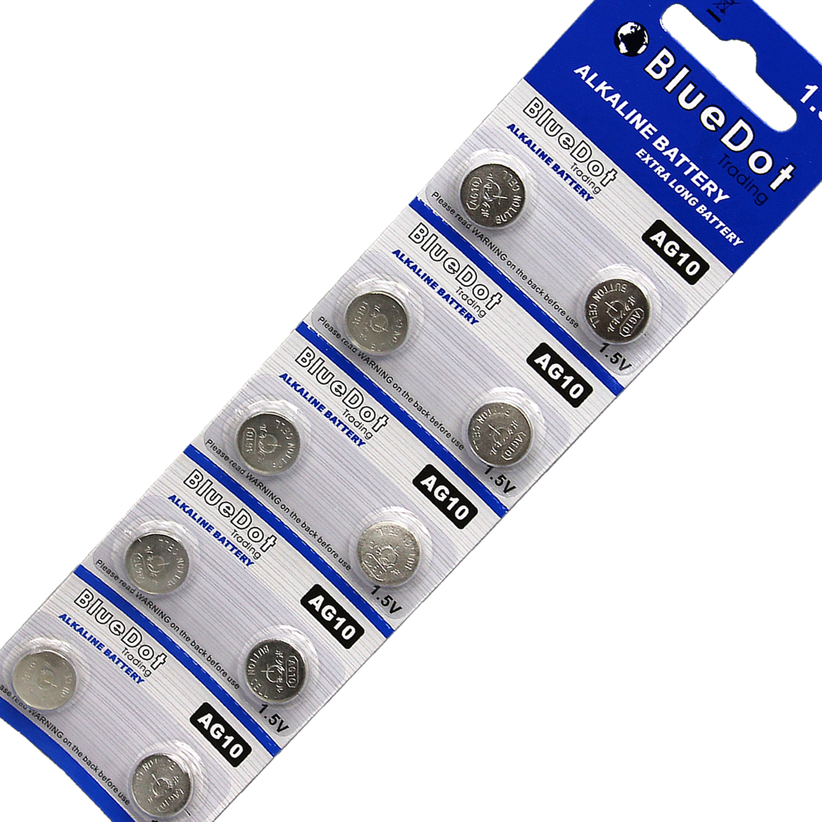 10PC AG10 G10 LR1130 SR1130 L1131 G10A Alkaline Button Coin Battery 1.5V NEW