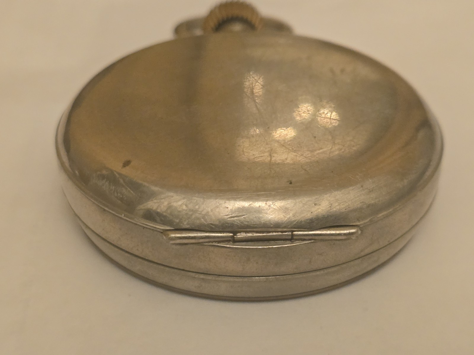 Rare Vintage mappin webb London 8 Days Pocket watch Large 60 MM