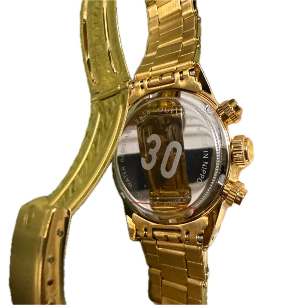 [B1P] Outline 2 Register Chrono Series I Lemon Limited Watch [w3x]
